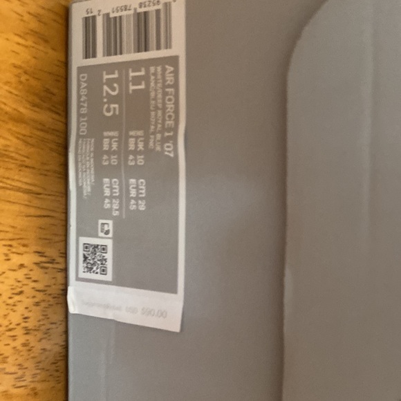 Air Force 1 (price FIRM) - Picture 6 of 6